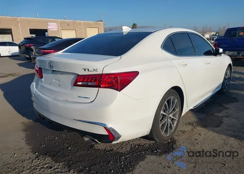 2018 Acura Tlx Tech Pkg из США, поврежденный, VIN 19UUB3F59JA000947